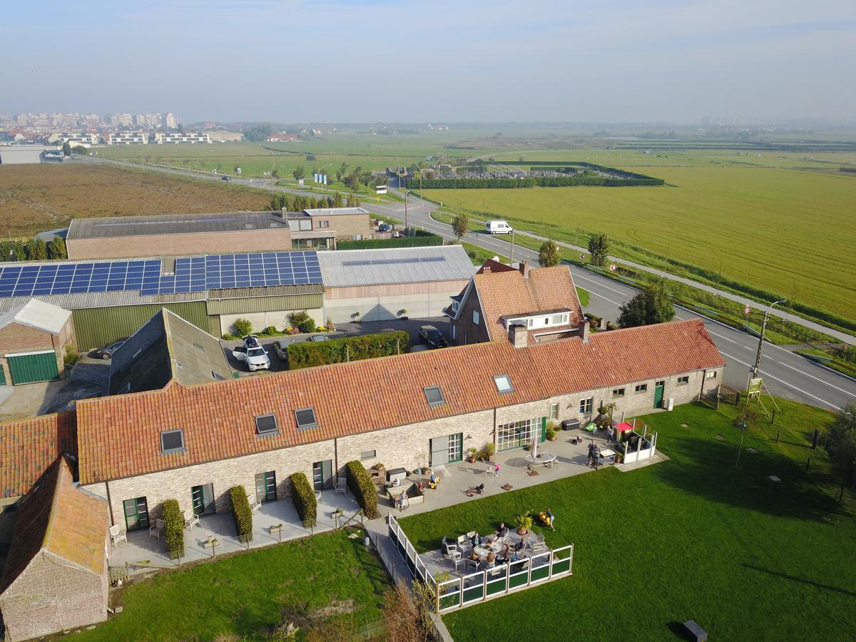 Hoeve Langhof Wenduine Buitenkant foto